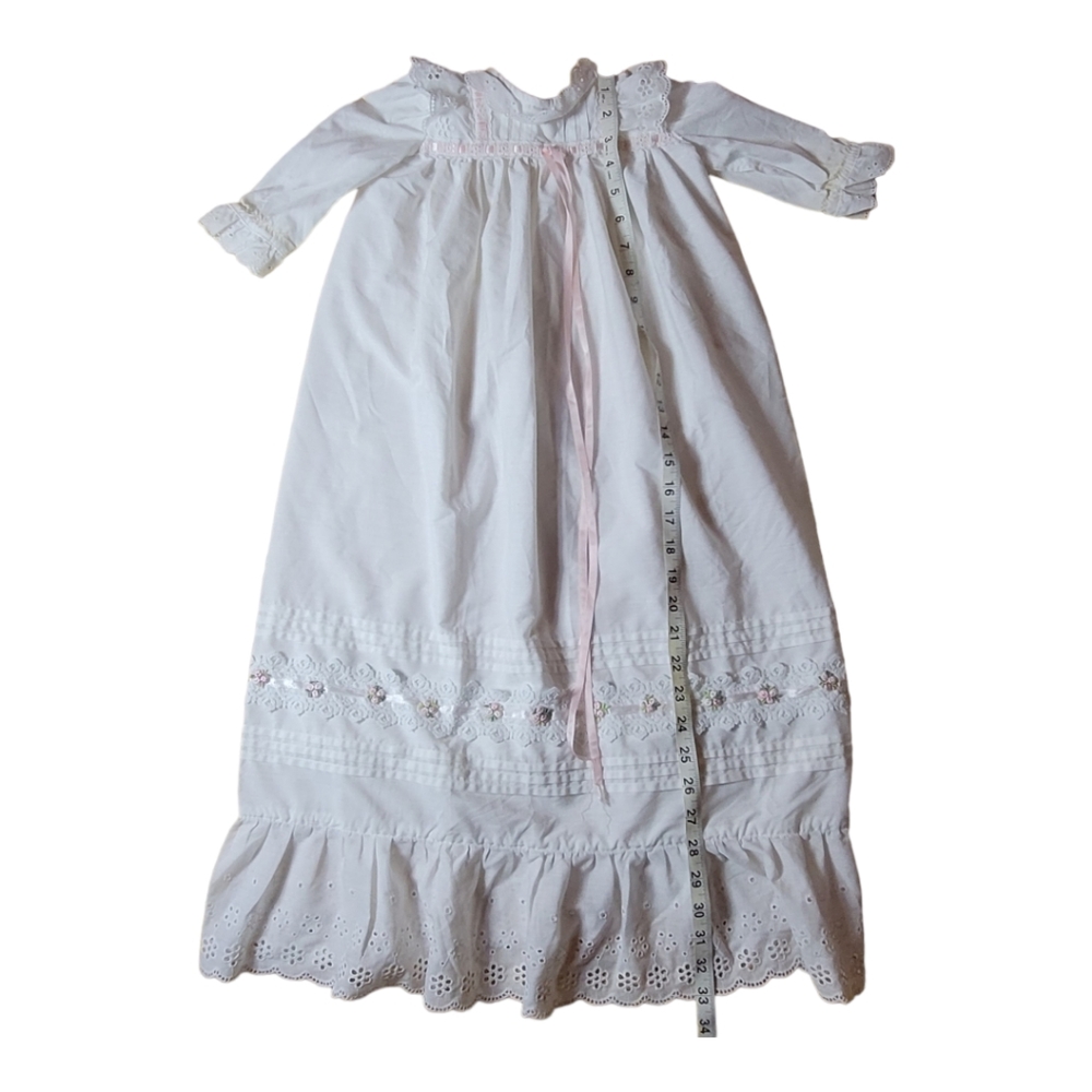 Baby Girls Blessings Gown to be Blessed in, Handmade with Love 💕